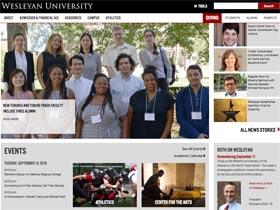 Wes Home Page, Athletics & CFA Websites